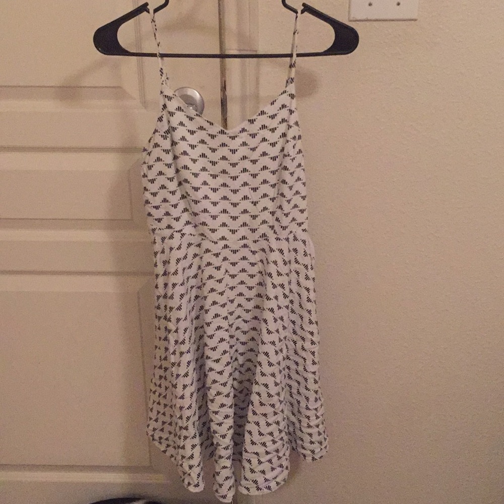 Black and white sundress